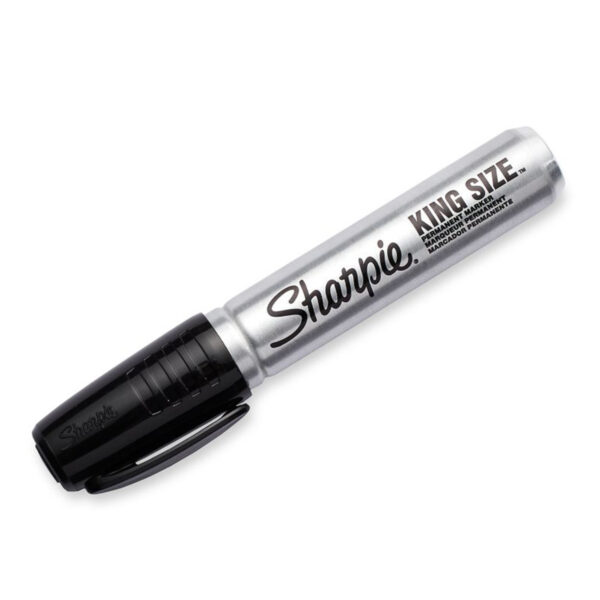 Black Sharpie Survey Markers