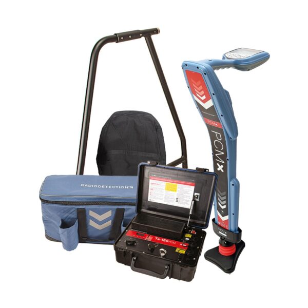 Radiodetection PCMx Locator Kit with Tx-150 Transmitter and Soft Carry Bag