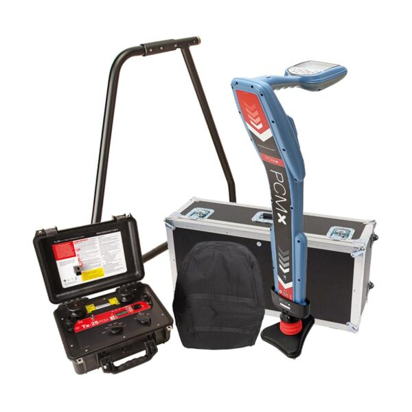 Radiodetection PCMx Locator Kit with Tx-25 Transmitter and Hard Locator Carry Case