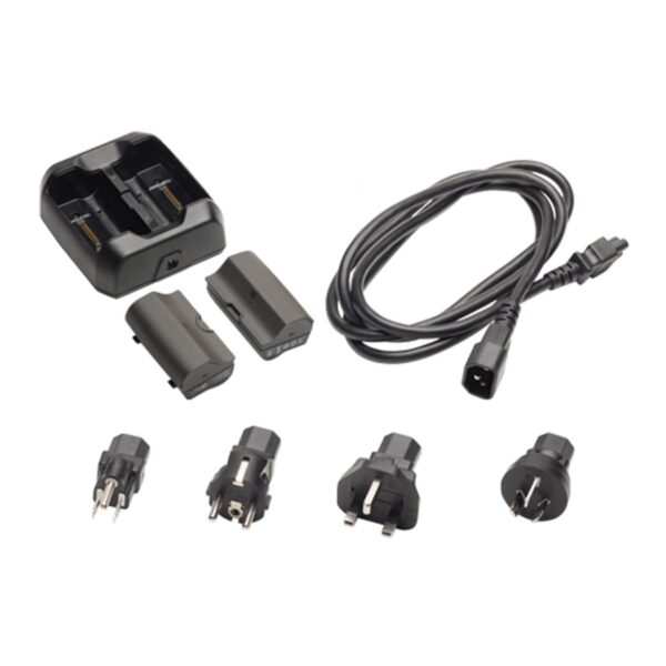 Trimble Accessory - External Battery Charger w/ Int. Cord, Battery 2 Pack