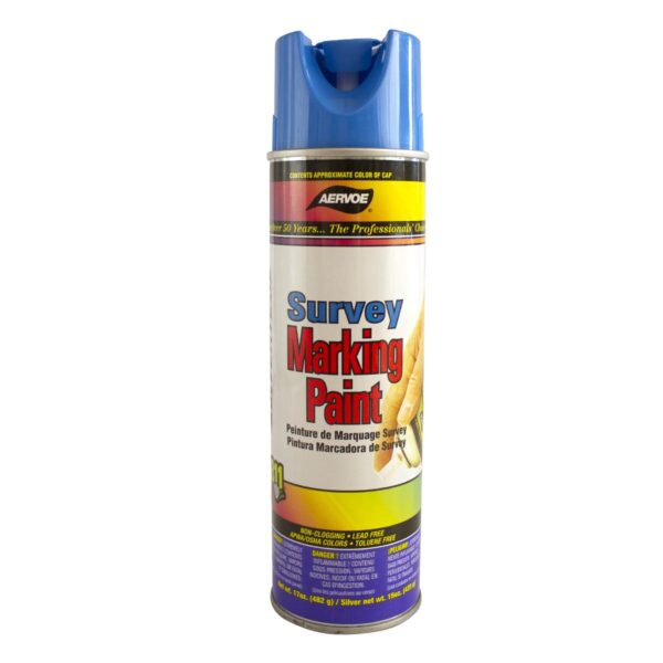 Aervoe 227 Fluorescent Blue Survey Marking Paint