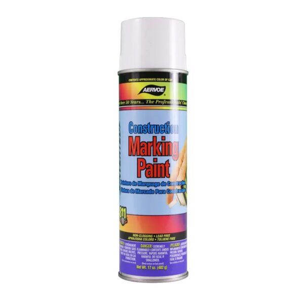 Aervoe 255 White Construction Marking Paint