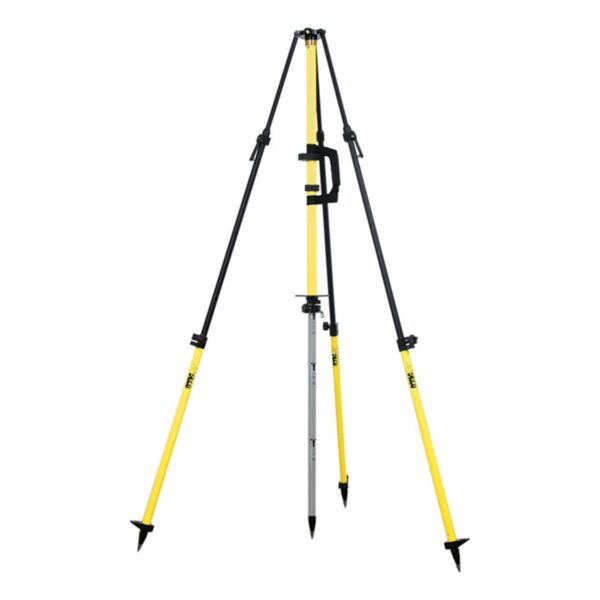 Graduated Collapsible GPS Antenna Tripod - Standard Yellow