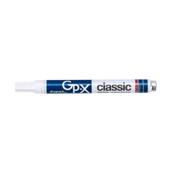 GP-X 280968-500 White Paint Markers